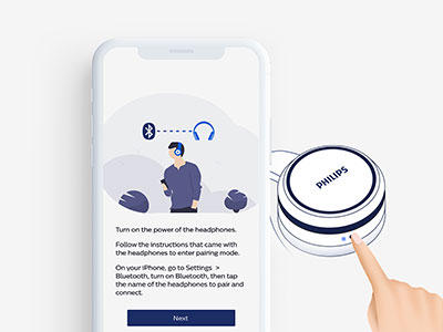 (opens in the same window) Pair your headphones