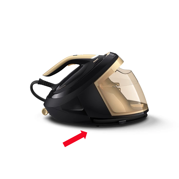 Garment care steamer with code number 2422